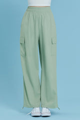 Ecotec Premium String Cargo Pants - Pale Lavender