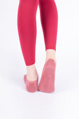 Cross Yoga Socks - Indie Pink
